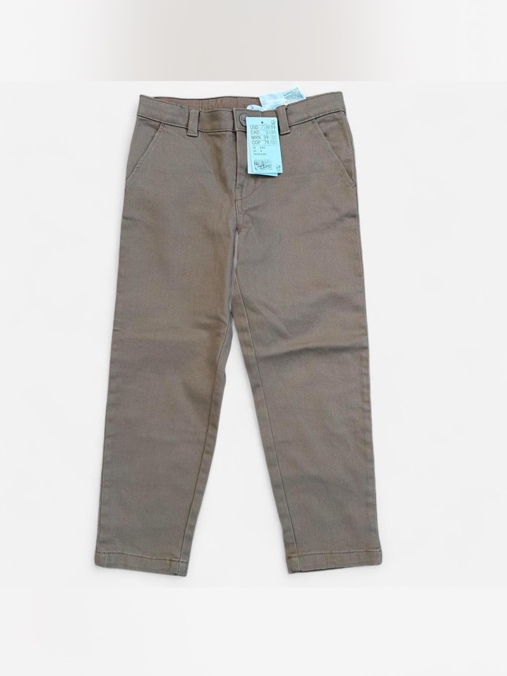 NWT H&M Khaki Uniform Pants 6 Boys